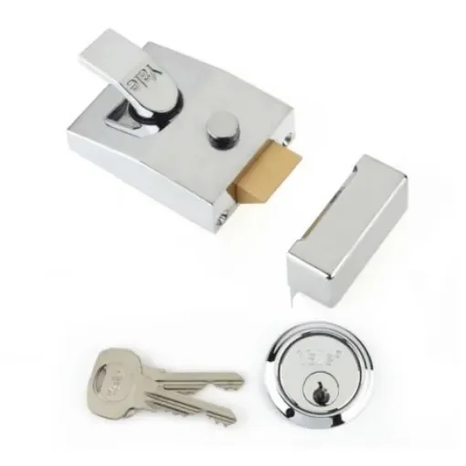 Yale B-89 Deadlocking Nightlatch - B-89-DMG-PB-60 product image