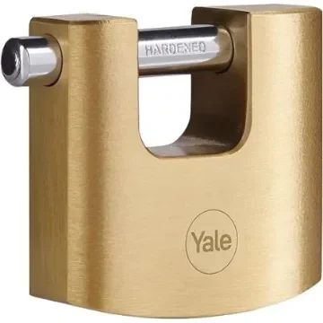 Yale Padlock Brass Padlock, 10mm Shackle, 70mm Body - Y114B/70/113/1 product image