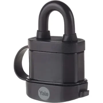 Yale Padlock Weatherproof Steel Padlock, Keyed Alike, 5mm Shackle, 40mm Body - Y222B/35/122/3 product image