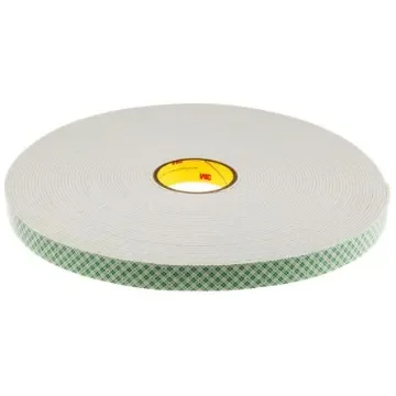 3M SCOTCH 4008, 4008 White Foam Tape, 25.0mm x 33.0m, 3.20mm Thick - 3M 4008 25mm x 33 m product image