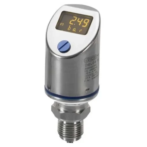 Jumo 405052 Series Pressure Transmitter, 0bar Min, 0.4bar Max, Analogue Output, Relative Reading - 405052/000-452-475-504-20-36-01/000 product image