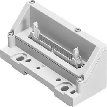 Festo VMPAL series 32 station End Plate for use with Valve Terminal MPA-L, 560942 - VMPAL-EPL-FL40-IP40 product image
