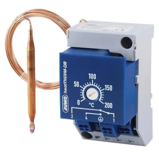 Jumo Capillary Thermostat, Automatic Reset, Surface Mount - 603070/0002-7-028-000-25-2000-40-10-00-00-000-00- product image