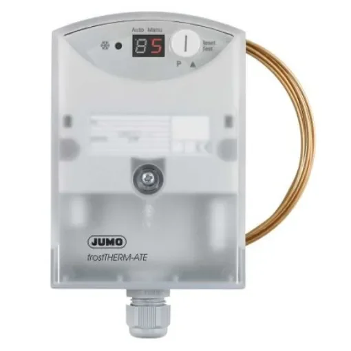 Jumo Capillary Thermostat, 10°C Max, Automatic Reset, Surface Mount - 604170/02-5-008-2000-40/000 product image