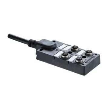 M Series M12 Distribution Box 4 Ports 4A - DB12-5A4CAB-DPS7B05 product image