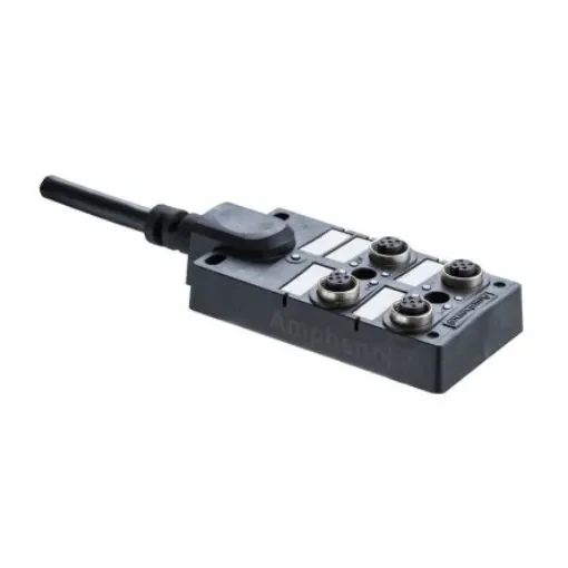 M Series M12 Distribution Box 4 Ports 4A - DB12-5A4CAB-DPS7B05 product image