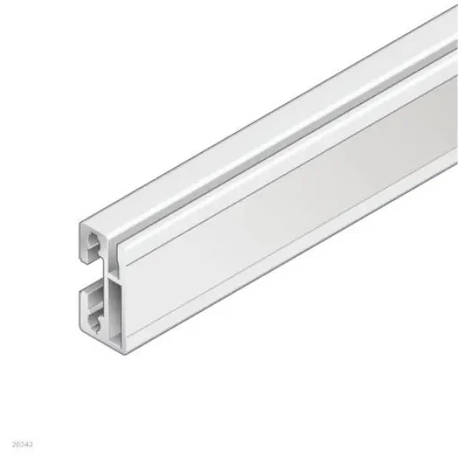 Bosch Rexroth Black Square Tube, 30 x 15 mm, 8mm Groove, 3m Length, Suspension profile L3000 ESD Square, Series 384255 - 3842554156 product image