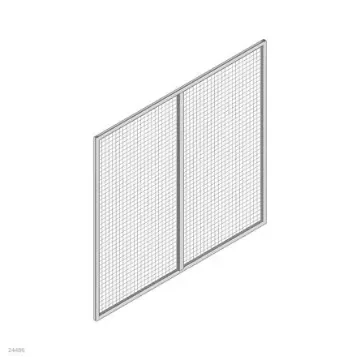 Bosch Rexroth Safety Fencing EcoSafe 2000 mm Height, 1.8m Width - 3842554280 product image