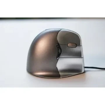 Evoluent BNEEVR4 6 Button Wired Vertical Laser Mouse Black, Dark Grey, Silver product image
