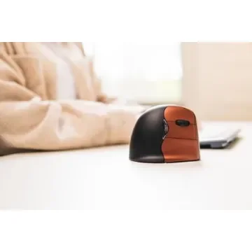 Evoluent BNEEVR4SW 6 Button Wireless Vertical Laser Mouse Brown product image