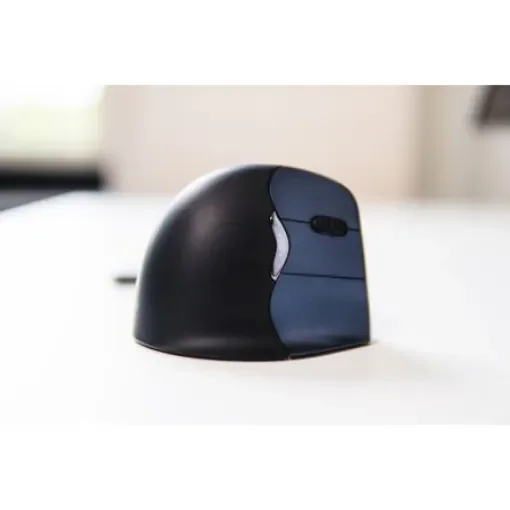 Evoluent BNEEVR4W 6 Button Wireless Vertical Laser Mouse Black, Blue product image