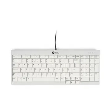 Bakker Elkhuizen BNEU960V2UK Wired Wired Compact Keyboard, QWERTY (UK), Grey product image