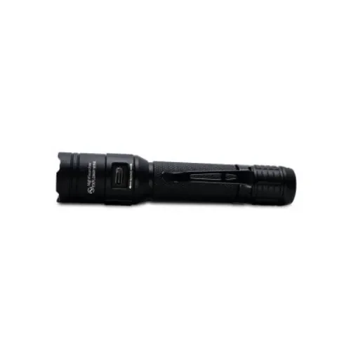 Nightsearcher LED Torch Black - Rechargeable 400 Lumens, 119 mm - NSEXPLORERMINI product image