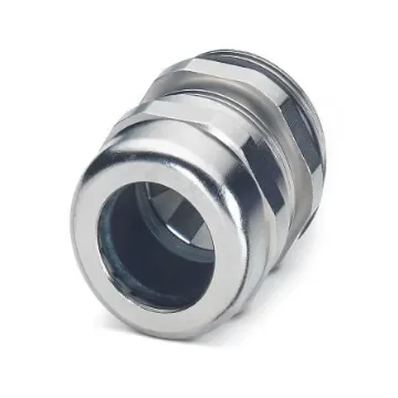 Phoenix Contact 14111 Series Brass Brass Cable Gland, M50 Thread, 24mm min., 35mm max., IP68 - 1411193 product image