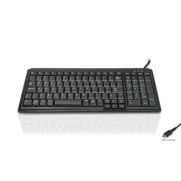 Ceratech KYB500-K103-US Wired USB Compact Keyboard, QWERTY (US), Black - KYB500-K103-US-C product image
