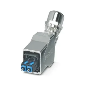 Phoenix Contact, FOC-V14, SCRJ Multimode Duplex Fibre Optic Connector, POF 980/1000µm Fibre Size, < 1.5dB Insertion - 1408028 product image