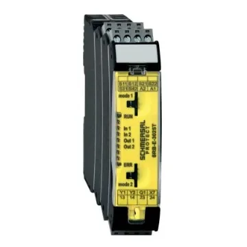 Schmersal SRB-E Emergency Stop Safety Relay, 24V dc, Dual-Channel, 2 Safety Contacts - SRB-E-302ST product image