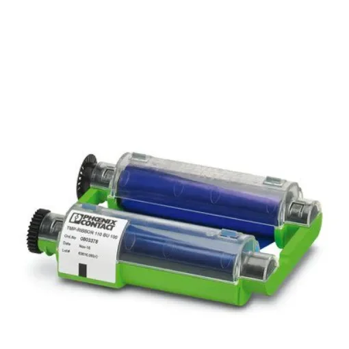 Phoenix Contact TMP-RIBBON 110 BU 100 Blue Printer Ribbon - 0803378 product image