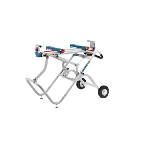 Bosch 0601B12100 Portable Alloy Steel Workbench, 180kg Max Load, 650mm x 635mm x 2504mm product image