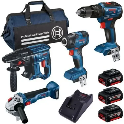Bosch Professional Kits Autolock 18V Cordless Combi Drill Li-Ion - 0615990M2B product image