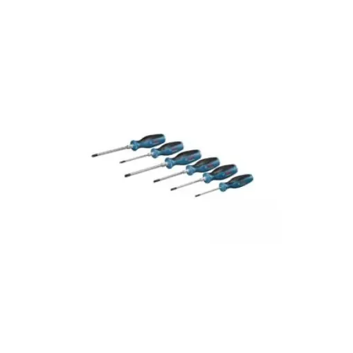 Bosch Phillips, Pozidriv, Slotted, Torx Assorted Screwdriver Set, 6-Piece - 1600A016BF product image