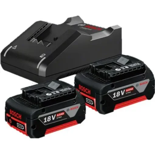 Bosch 1600A019S1 4Ah 18V Battery & Charger, For Use With Bosch Professional 18 V Tools and Chargers product image