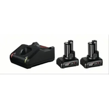 Bosch 1600A01B21 6Ah 12V Battery & Charger, For Use With Bosch Professional Tools product image