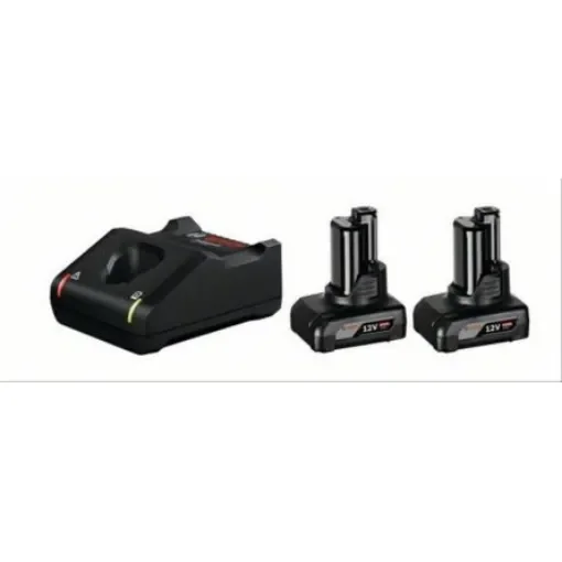 Bosch 1600A01B21 6Ah 12V Battery & Charger, For Use With Bosch Professional Tools product image