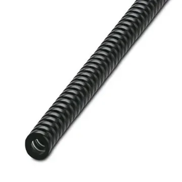 Phoenix Contact 10m Black Cable Cover in PVC Coated Galvanised Steel, 10mm Inside dia. - 3240868 product image