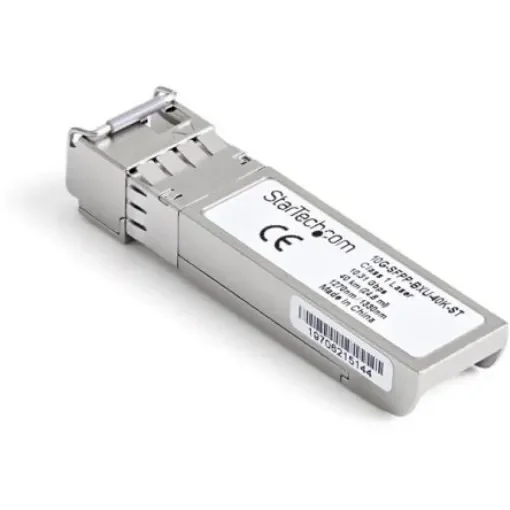 StarTech.com Brocade Compatible LC Single Mode SFP Transceiver Module, Full Duplex, 10000Mbit/s - 10G-SFPP-BXU-40K-ST product image