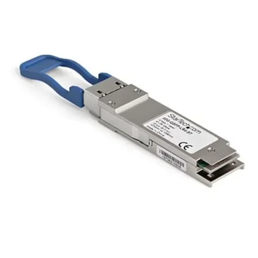 StarTech.com Brocade Compatible QSFP+ Single Mode Transceiver Module, Full Duplex, 40000Mbit/s - 40G-QSFP-LR4-ST product image