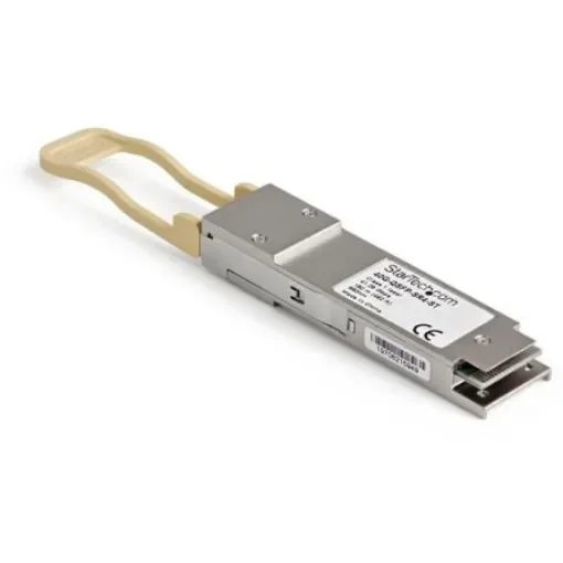 StarTech.com Brocade Compatible QSFP+ Multi Mode Transceiver Module, Full Duplex, 40000Mbit/s - 40G-QSFP-SR4-ST product image