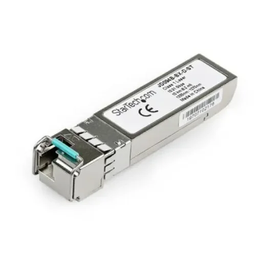 StarTech.com HPE Compatible LC Single Mode SFP Transceiver Module, Full Duplex, 10000Mbit/s - JD094B-BX-D-ST product image