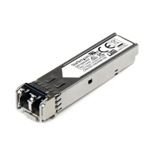 StarTech.com MSA Compatible LC Single Mode SFP Transceiver Module, Full Duplex, 1000Mbit/s - SFP1000LHST product image