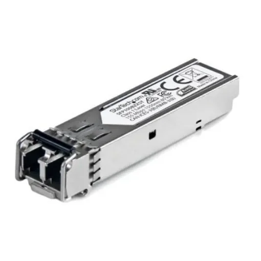 StarTech.com MSA Compatible LC Single Mode SFP Transceiver Module, Half/Full Duplex, 155Mbit/s - SFP100BZXST product image