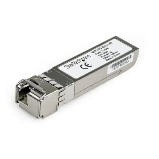 StarTech.com Cisco Compatible LC Single Mode SFP Transceiver Module, Full Duplex, 10000Mbit/s - SFP-10G-BXU-I-ST product image