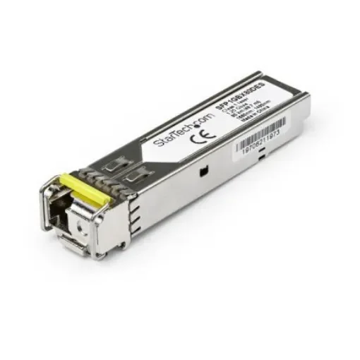 StarTech.com Dell EMC Compatible LC Single Mode SFP Transceiver Module, Full Duplex, 1000Mbit/s - SFP1GBX80DES product image
