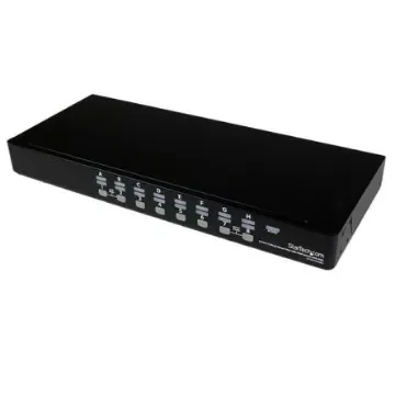 StarTech.com 16 Port USB VGA KVM Switch, 1920 x 1440 Maximum Resolution - SV1631DUSBU product image