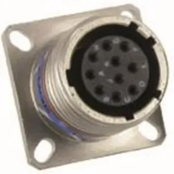 Amphenol Limited, D38999 Threaded Entry 6 Way Panel Mount MIL Spec Circular Connector Plug, Pin Contacts,Shell Size - D38999/20FB98PN product image
