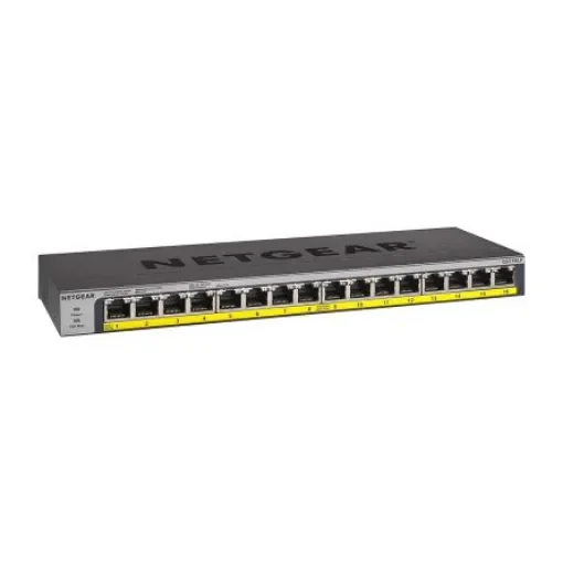 Netgear GS108LP, Unmanaged 16 Port Ethernet Switch With PoE - GS116LP-100EUS product image