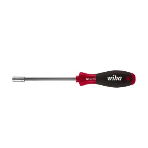 Wiha Nut Driver Bit Holder Screwdriver, 1/4 in Tip, 300 mm Blade, 418 mm Overall - 01476 product image