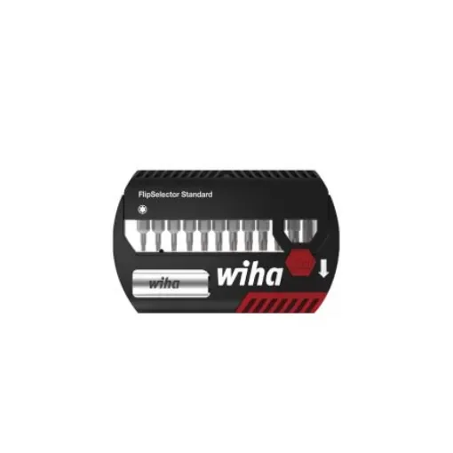 Wiha Electric Bit Set 13 Pieces, Pozidriv, Slotted - 39124 product image
