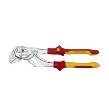 Wiha 44314 Bent Nose Pliers, 250 mm Overall, Bent Tip product image