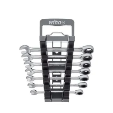 Wiha 30390 Series 7-Piece Ring Spanner Set, 9, 10, 11, 12, 13, 14, 15, Chrome Vanadium Steel - 44664 product image