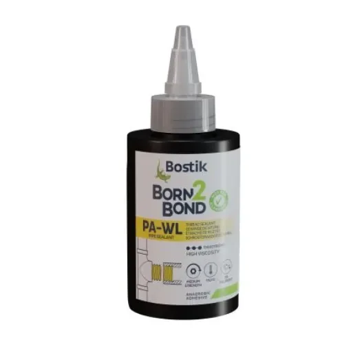 Bostik Born2Bond PA-WL Yellow Pipe Sealant, 50 ml, 30 min Cure Time - 30620097 product image