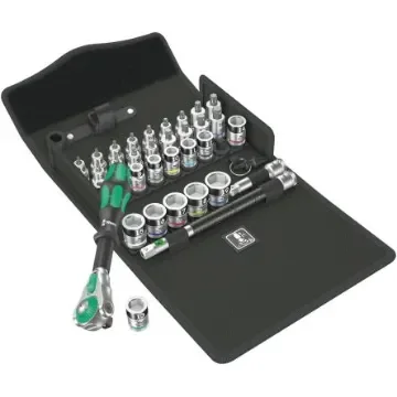 Wera 35-Piece Imperial 3/8 in Bit Socket Set with Ratchet - 05003536001 product image