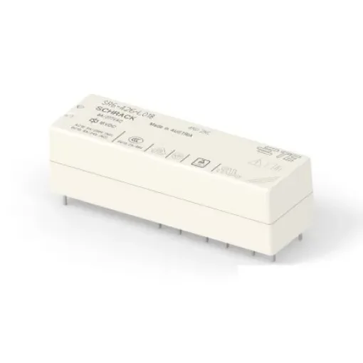 TE Connectivity PCB Mount Force Guided Relay, 18V dc Coil, 8A Switching Current, 4NO/2NC - 2-1558737-6 product image