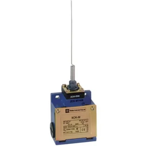 Telemecanique Sensors OsiSense XC Series Coil Spring Limit Switch, NO/NC, IP66, DP, Zinc Alloy Housing, 240V ac Max, - XCKM106 product image