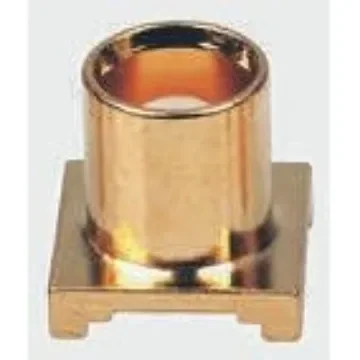 Radiall, Jack Surface Mount MCX Connector, 75O, Solder Termination, Right Angle Body - R213664800W product image