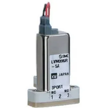 SMC 2/3 Port Solenoid Valve Solenoid Valve - LVM07 Series 12V dc - LVM095R-5A-6-Q product image